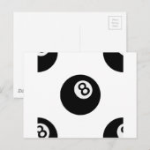絵文字8球 ポストカード (正面/裏面)