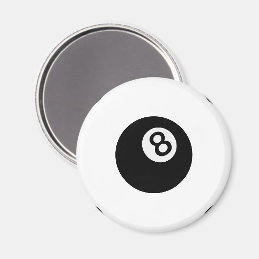 絵文字8球 マグネット (正面/裏面)
