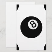 絵文字8球 便箋 (正面/裏面)