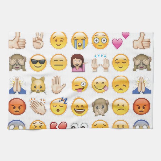 絵文字 キッチンタオル (横)