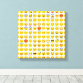 絵文字 キャンバスプリント (インサイチュ (ウッドフロア))