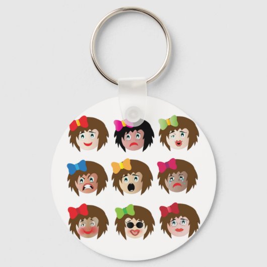 絵文字 キーホルダー (正面)