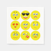 絵文字 スタンダードカクテルナプキン (正面)