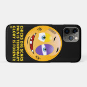 絵文字「チックスが傷を掘るおもしろい」 Case-Mate iPhoneケース (裏面(横))