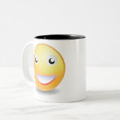 絵文字！ ツートーンマグカップ (正面左)