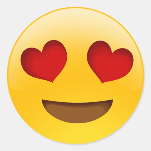 絵文字 ラウンドシール (正面)