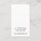 絵文字[可燃性] 名刺 (裏面)