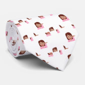 絵文字（女性） ネクタイ (ロール)