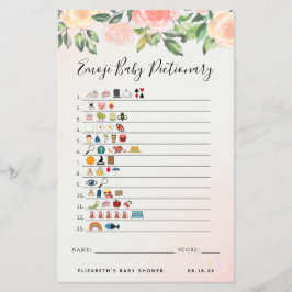 絵文字 |赤ちゃんシャワーゲーム