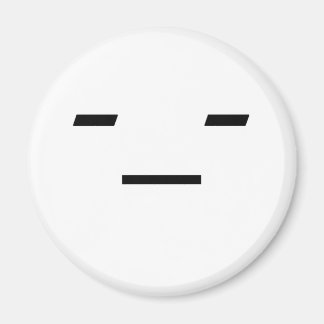 絵文字：面白くない マグネット