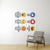 絵文字(&D) タペストリー (インサイチュ(横))