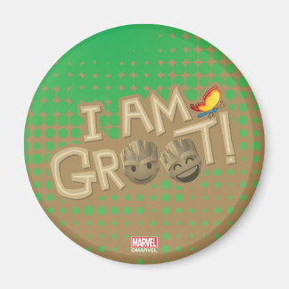 絵文字「I Am Groot」 マグネット