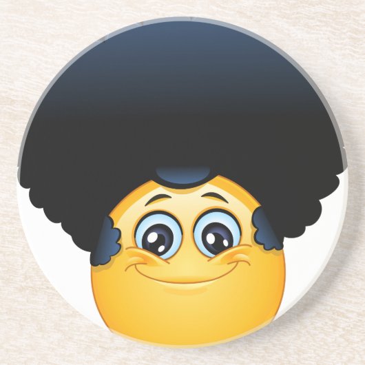 絵文字afro コースター (正面)