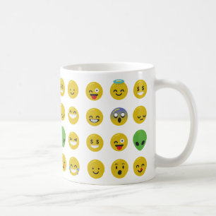 絵文字happy顔 コーヒーマグカップ