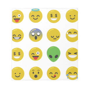 絵文字happy顔 ノートパッド