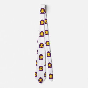 絵文字hijabメンズウェアメンズネックタイ ネクタイ