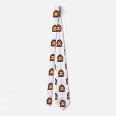 絵文字hijabメンズウェアメンズネックタイ ネクタイ (裏面)
