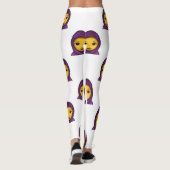 絵文字hijab leggings レギンス (裏面)