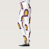 絵文字hijab leggings レギンス (左)