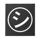 絵文㋛字（しかな） ノートパッド (正面)