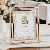 絵本の本とギフトのサイン山花の章 ポスター