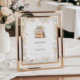 絵本の本とギフトのサイン山花の章 ポスター