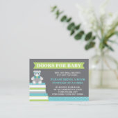 絵本カードを持ってきてね、坊やさん、テディベア エンクロージャーカード (スタンド正面)