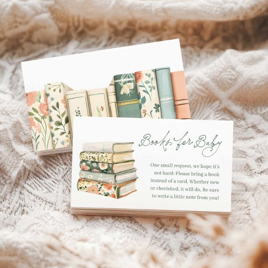 絵本テーマのブックリクエストカード（封入用） エンクロージャーカード