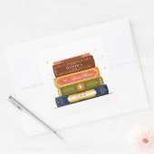 絵本ライブラリー次の章へ ブライダルシャワー スクエアシール (封筒)