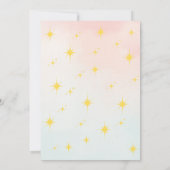 絵本ライブラリー 次の章 赤ちゃんのお披露目 招待状 (裏面)