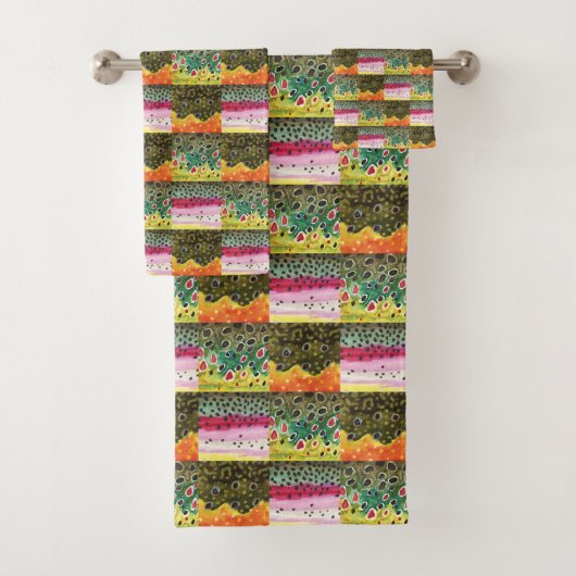 絵画からの3枚のマスの皮 バスタオルセット (インサイチュ)