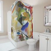 絵画とグリーンセンター – Wassily Kandinsky シャワーカーテン (インサイチュ)