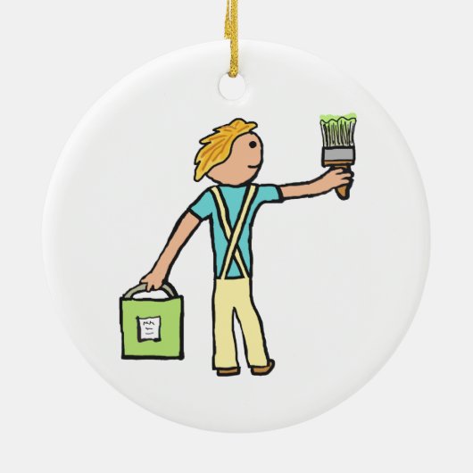 絵画と飾の セラミックオーナメント (裏面)