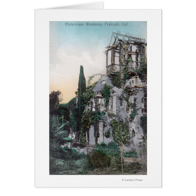 絵画のような住居の外観 (正面)