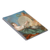 絵画のアレゴリー、1765年(キャンバスの油) ノートブック (右側)