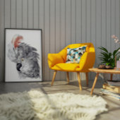 絵画のオウムの頭 – Aert Schoman ポスター