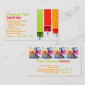 絵画のサービス写真の追加カスタム工芸品作業者 名刺 (正面/裏面)