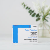 絵画のサービス 名刺 (スタンド正面)