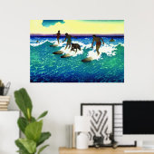 絵画のサーフライダー ポスター (ホームオフィス)