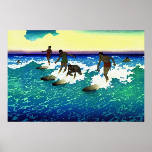 絵画のサーフライダー ポスター (正面)