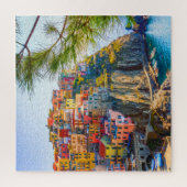 絵画のシニケイタリアンテレRiviera Cliff Sea ジグソーパズル (縦)