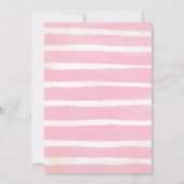 絵画のパーティー工芸誕生日招待状 招待状 (裏面)