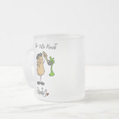 絵画のマグについてのナット フロストグラスマグカップ (正面左)