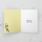 絵画のレモン 早く回復してね カード (内部)