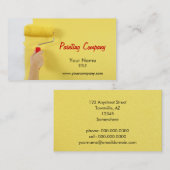 絵画の会社/ペインター/インテリア・デザイナー 名刺 (正面/裏面)