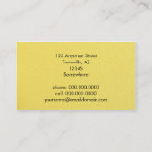 絵画の会社/ペインター/インテリア・デザイナー 名刺 (裏面)