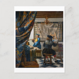 絵画の寓意 | ヨハネス・フェルメール | ポストカード
