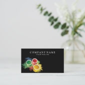 絵画の建築業者の名刺 名刺 (スタンド正面)