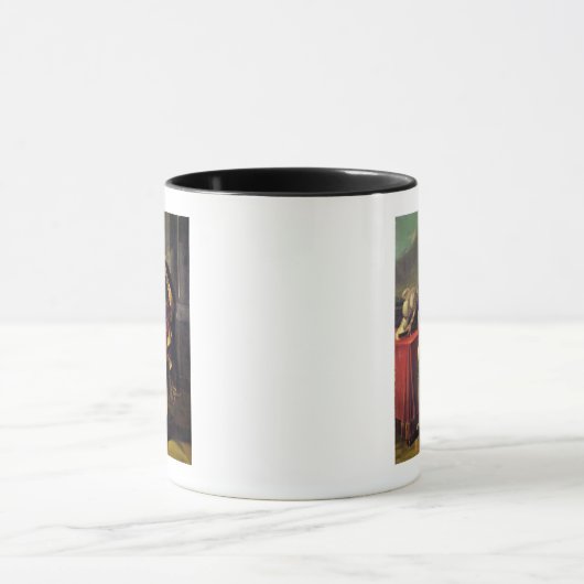 絵画の後のギヨームBrune マグカップ (中央)