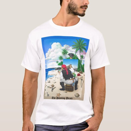 絵画の海賊 Tシャツ (正面)